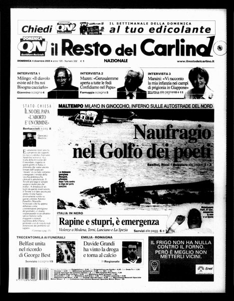 Il Resto del Carlino : giornale dell'Emilia